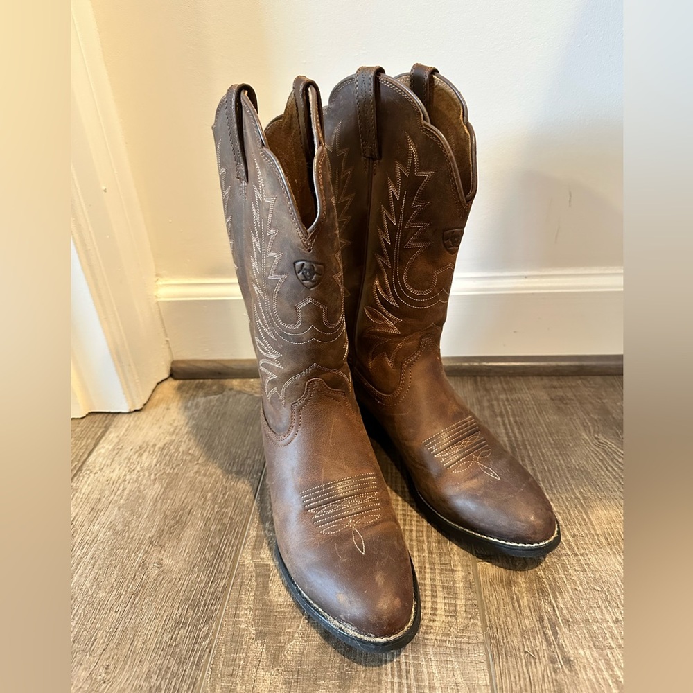 Ariat Brown Leather Boots